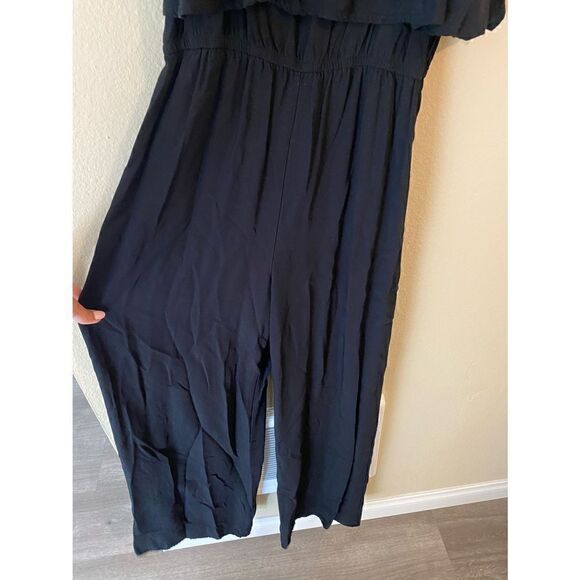 Black Pant Length Romper - Picture 7 of 7